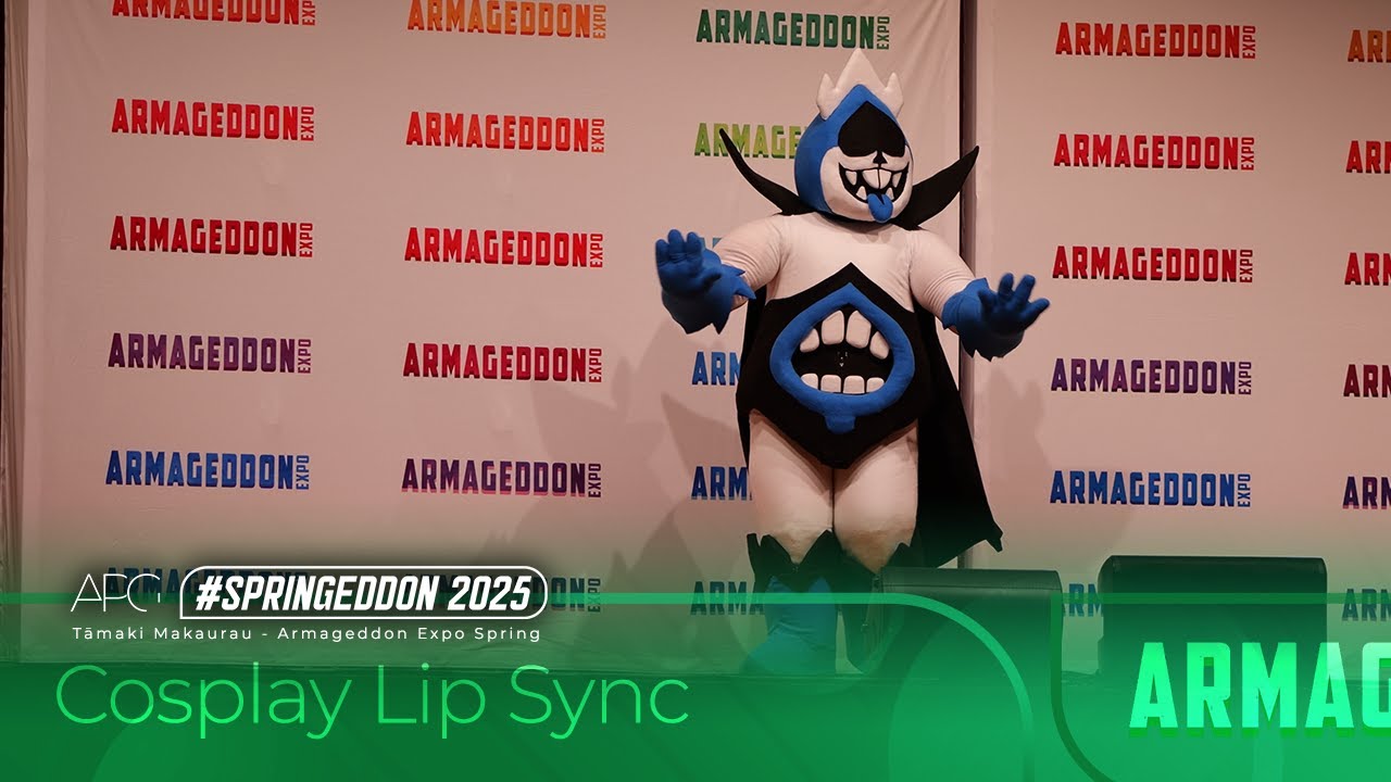 ARMAGEDDON EXPO Springeddon 2025 - Cosplay Lip Sync [#APGLive]