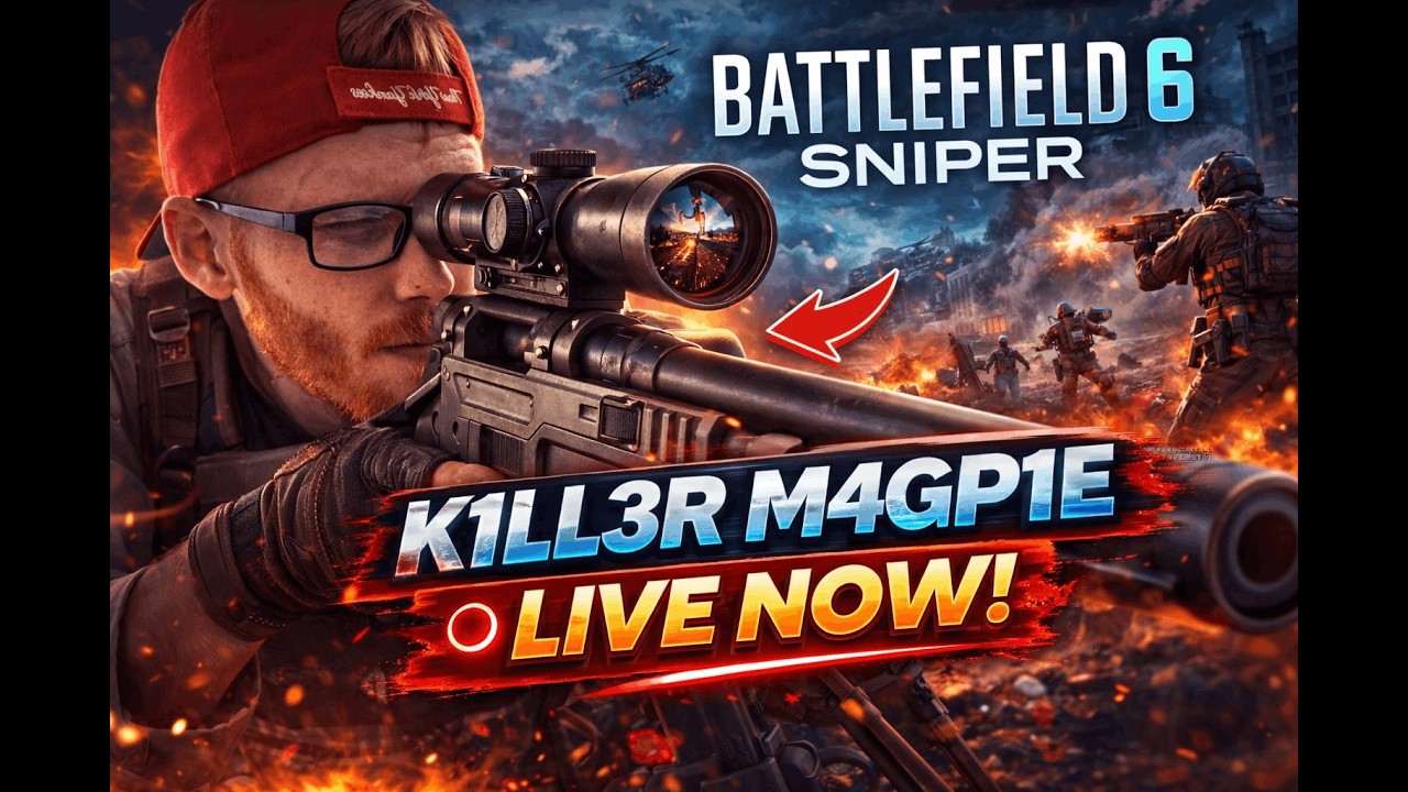 🎮 LIVE: Battlefield 6 Sniper Montage 🔥INSANE Longshots & One-Shot Kills  🔥#shorts   #battlefield6