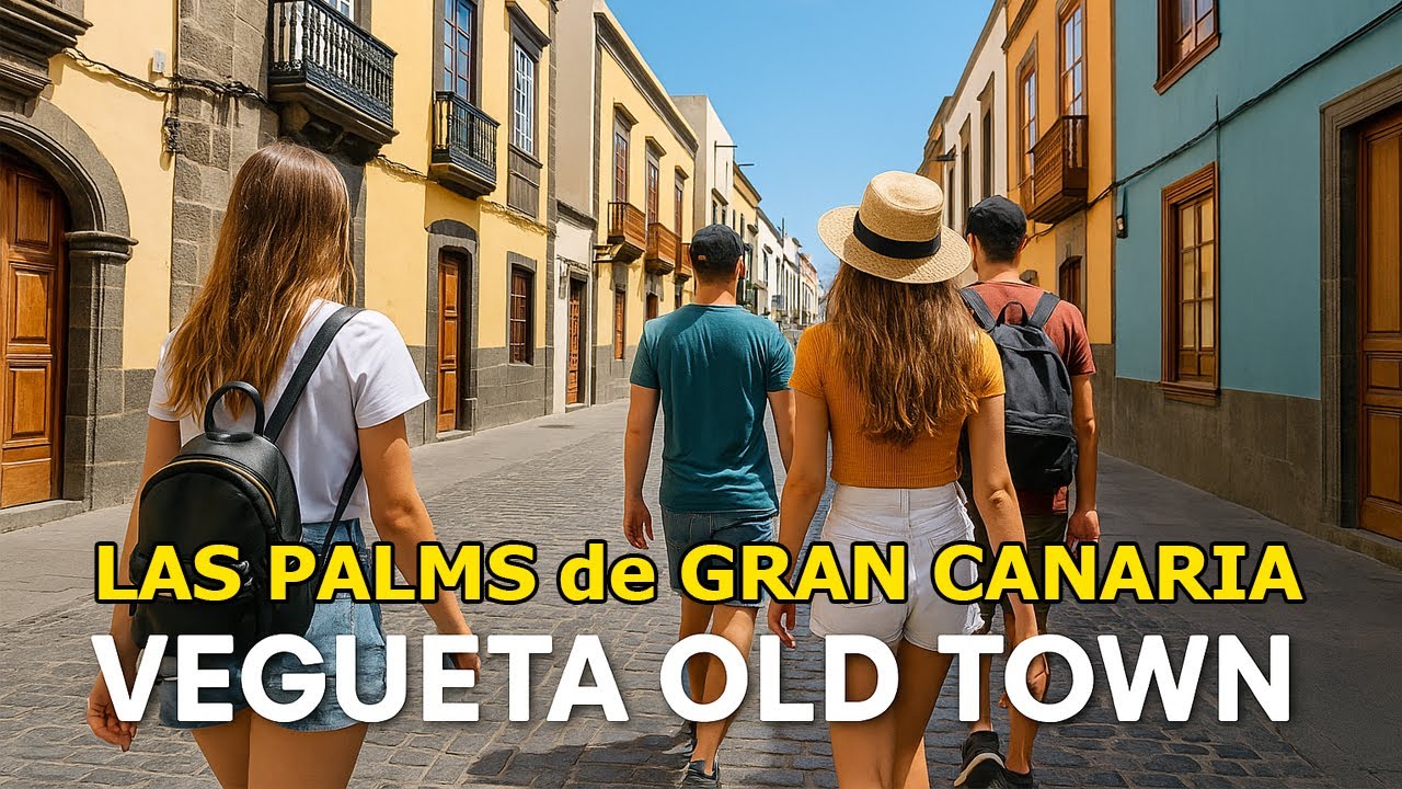 Exploring Vegueta Old Town | Gran Canaria 4K Walk 🇪🇸 🇮🇨