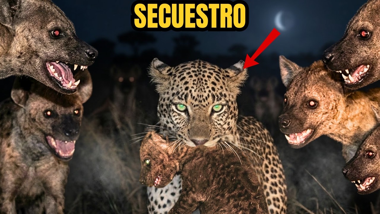 El Secuestro Más Aterrador de la Sabana — 23 Hienas lo Cazaron Durante 33 Horas