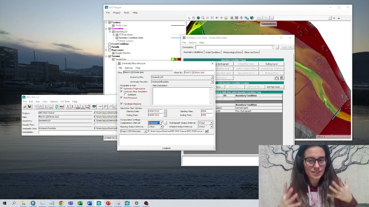 Chapter 4 HEC-RAS 2D  Perform Unsteady flow simulation