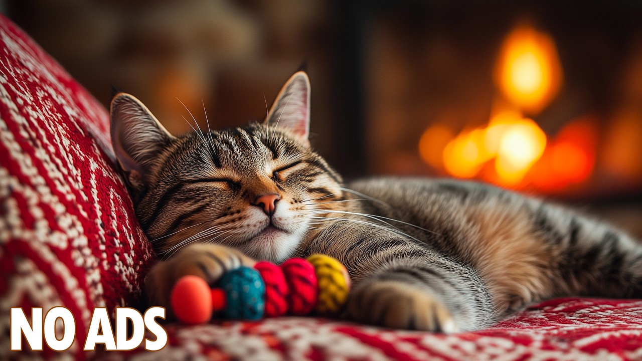 12 часов успокаивающей музыки для кошек 💖 Глубокий сон, снятие тревоги 😸 Помощь сну