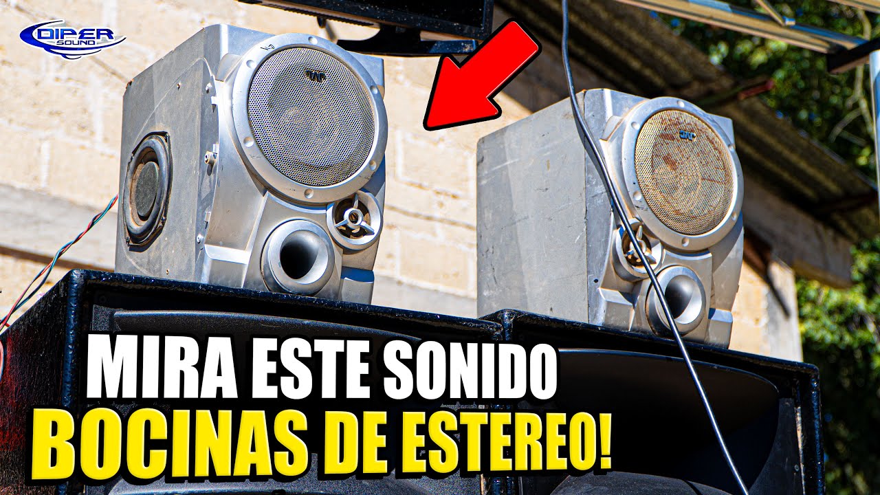 BOCINAS CHICAS Y GRANDES HACEN ESTE SONIDO, ESCUCHAMOS SU TEORIA Y COMO SUENA! SONIDO IRBY