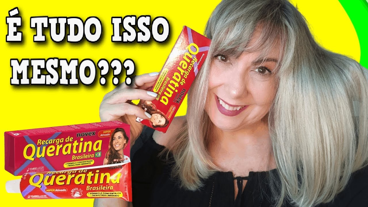 📌TESTEI A RECARGA DE QUERATINA DA NOVEX I É TUDO ISSO MESMO?