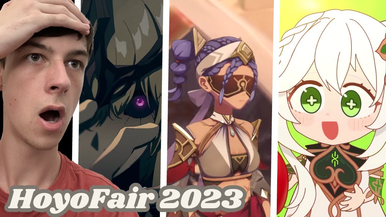 I react to HoYoFair2023 Genshin Impact Fan Art Special Program 