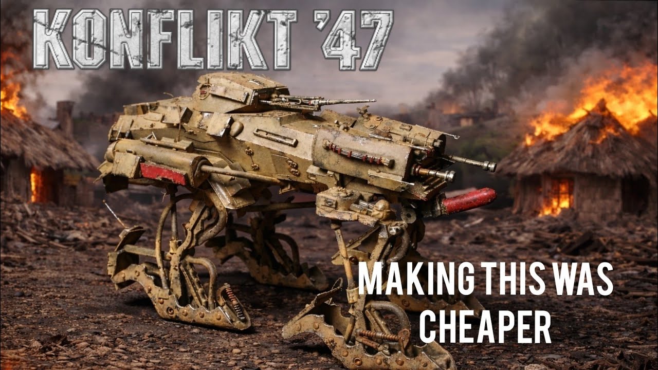 Делаю то, что мне не по карману. Потому что это слишком дорого. #kitbash