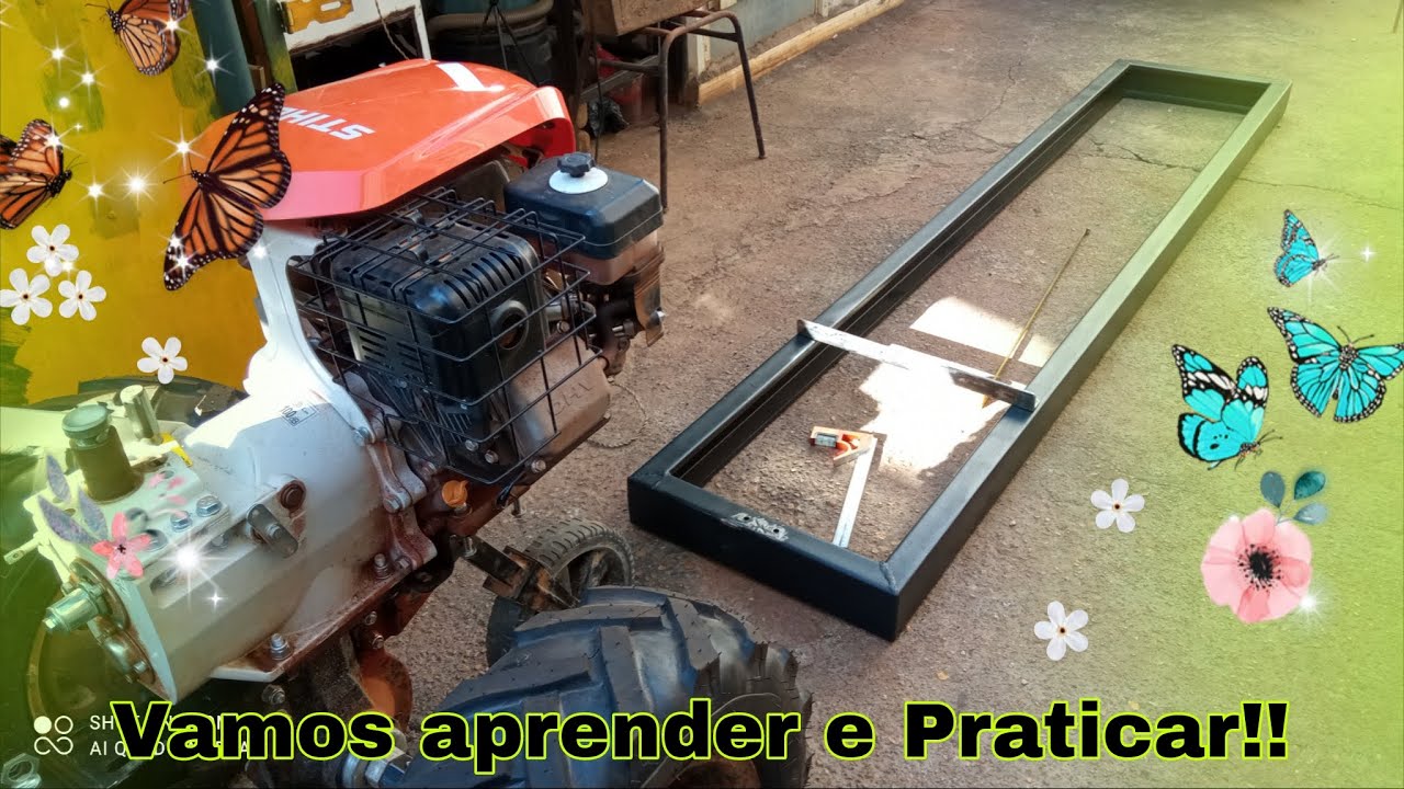 🛠️ Vamos fazer os furos e colocar os caminhos🚜
