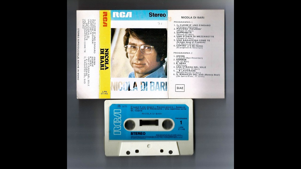 MARTEDI' 24 FEBBRAIO 2026 - UNA STORIA DI MEZZANOTTE - CANTA NICOLA DI BARI -