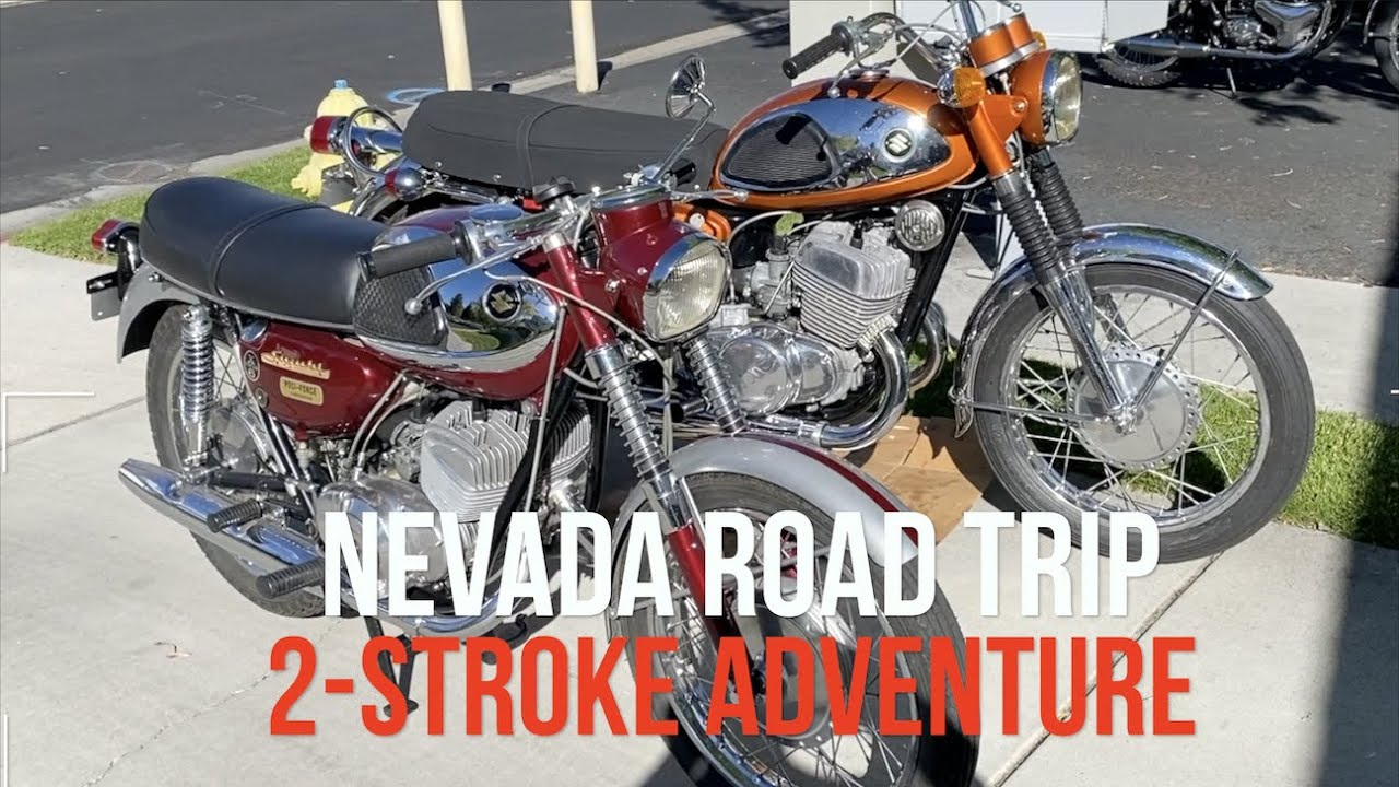 Nevada Road trip (2 of 4) - A Suzuki 2-Stroke Adventure!