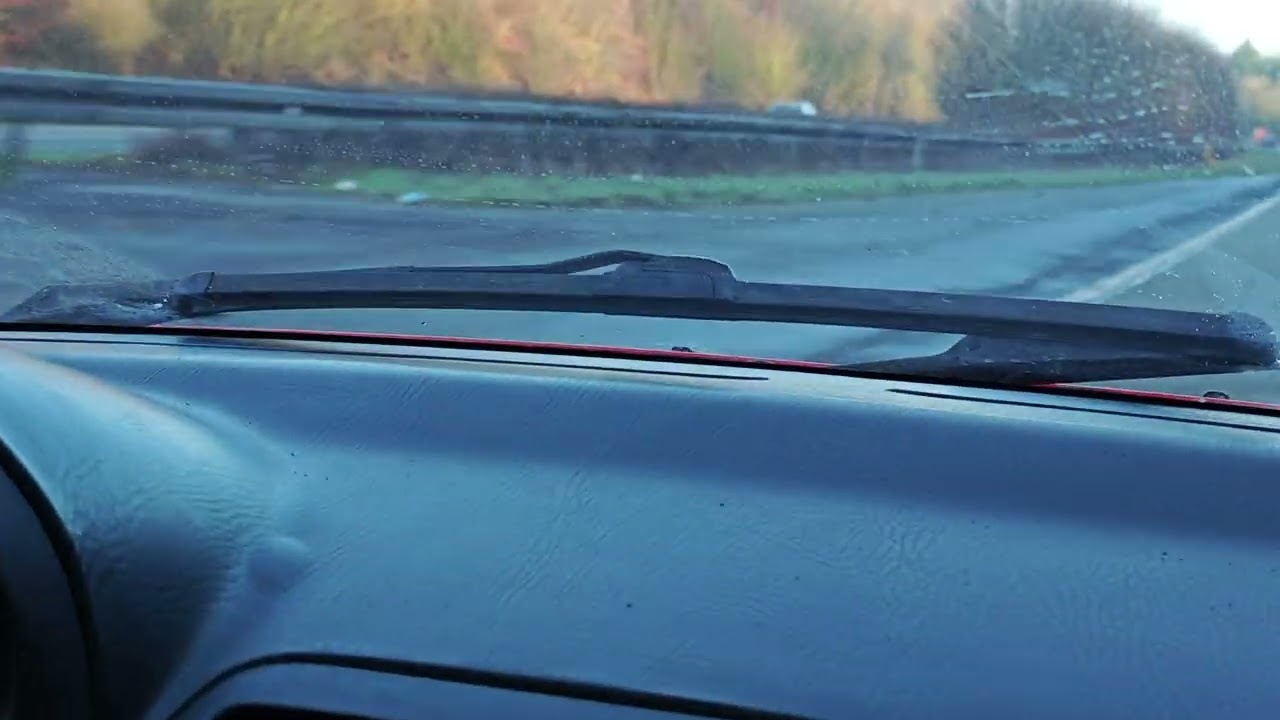 Mazda mx3 v6 2.5 klde k-series ford probe engine swap on German autobahn 80-220kmh Stock 1.8 exhaust