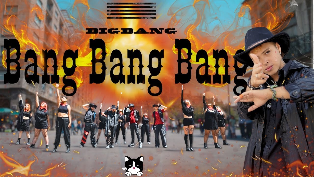 [KPOP IN PUBLIC] BIGBANG - 뱅뱅뱅(Bang Bang Bang) DANCE COVER by Kimchi DC | 4 members version | Mexico
