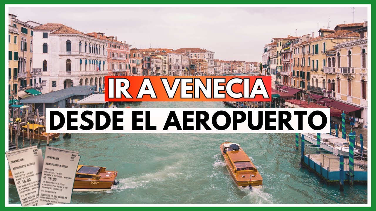 ✈️ Cómo ir del AEROPUERTO DE VENECIA al CENTRO (FÁCIL) | VENECIA #1| 🇮🇹 ITALIA #10 | SeguirViajando
