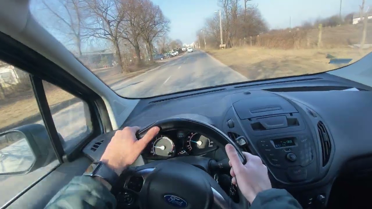 2020 Ford Transit Courier 1.0 Ecoboost POV Test Drive