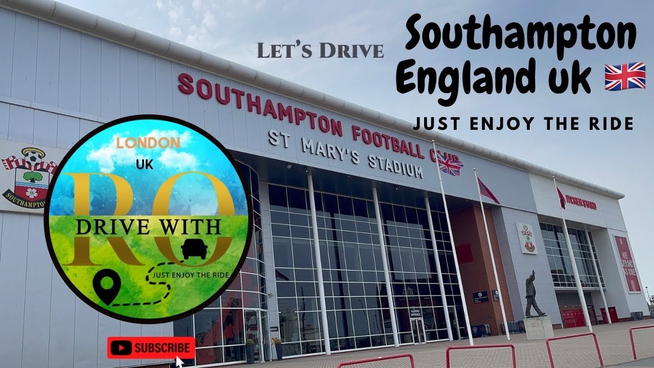 Lets Drive: SOUTHAMPTON UK 🇬🇧 17 June 2023 #walkwithro #Drivewithro