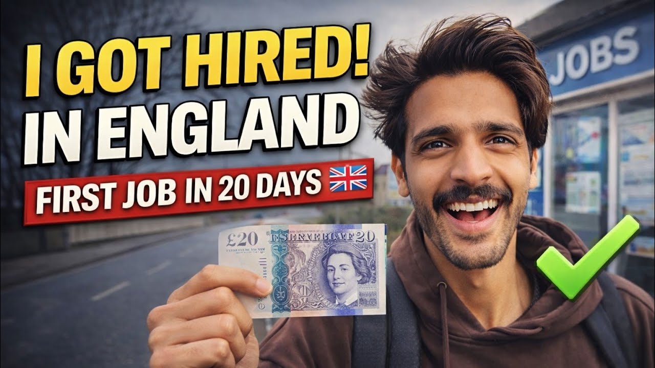 Got my first job in 🇬🇧  within 20 days ( Day 20 )