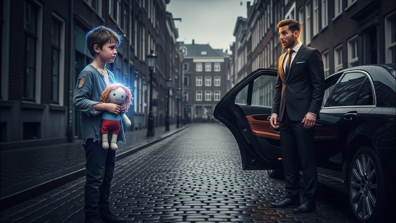 Solo Quería Vender una Muñeca… Pero la Reacción del Millonario Dejó a Todos Sin Palabras