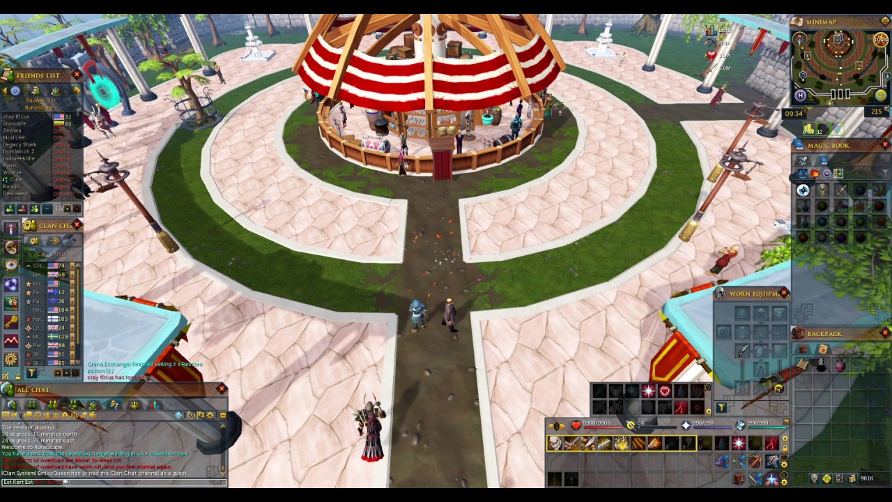 Runescape3 16 Degrees 30 Minutes north 16 Degrees 28 Minutes east