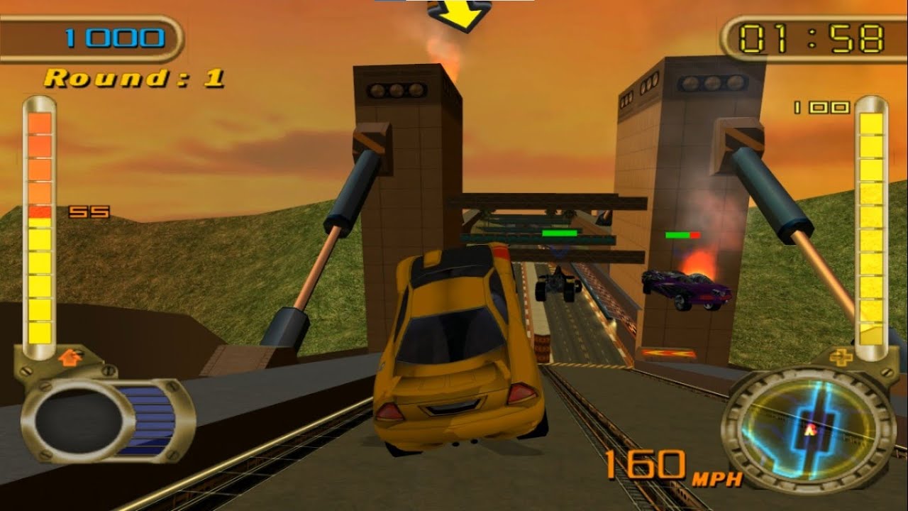 Hot Wheels Velocity X - Gameplay - Bay Street Race