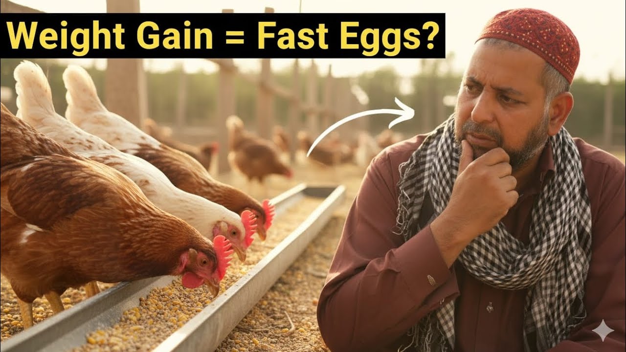 "Kya Weight Gain Se Egg Production Fast Hoti Hai? — Real Test"