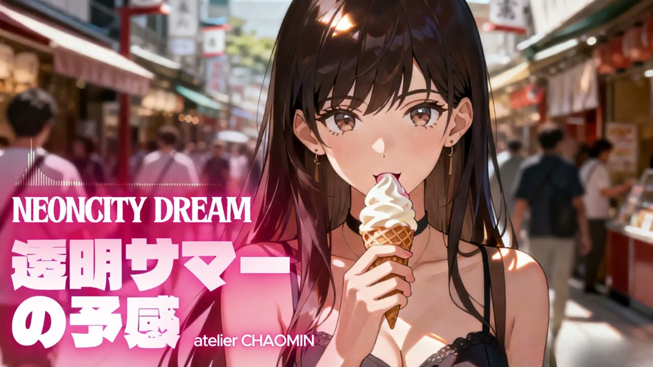 #067  🌊透明サマーの予感  [Neon City Dream] City Pop Playlist｜Relax, Study, Drive  #CityPop #lofi