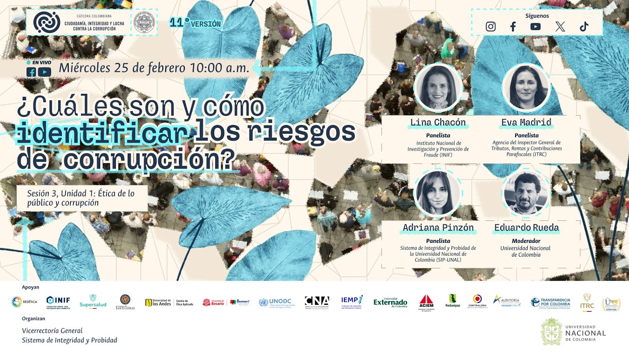 Sesi&oacute;n 3: &iquest;Cu&aacute;les son y c&oacute;mo identificar los riesgos de corrupci&oacute;n?