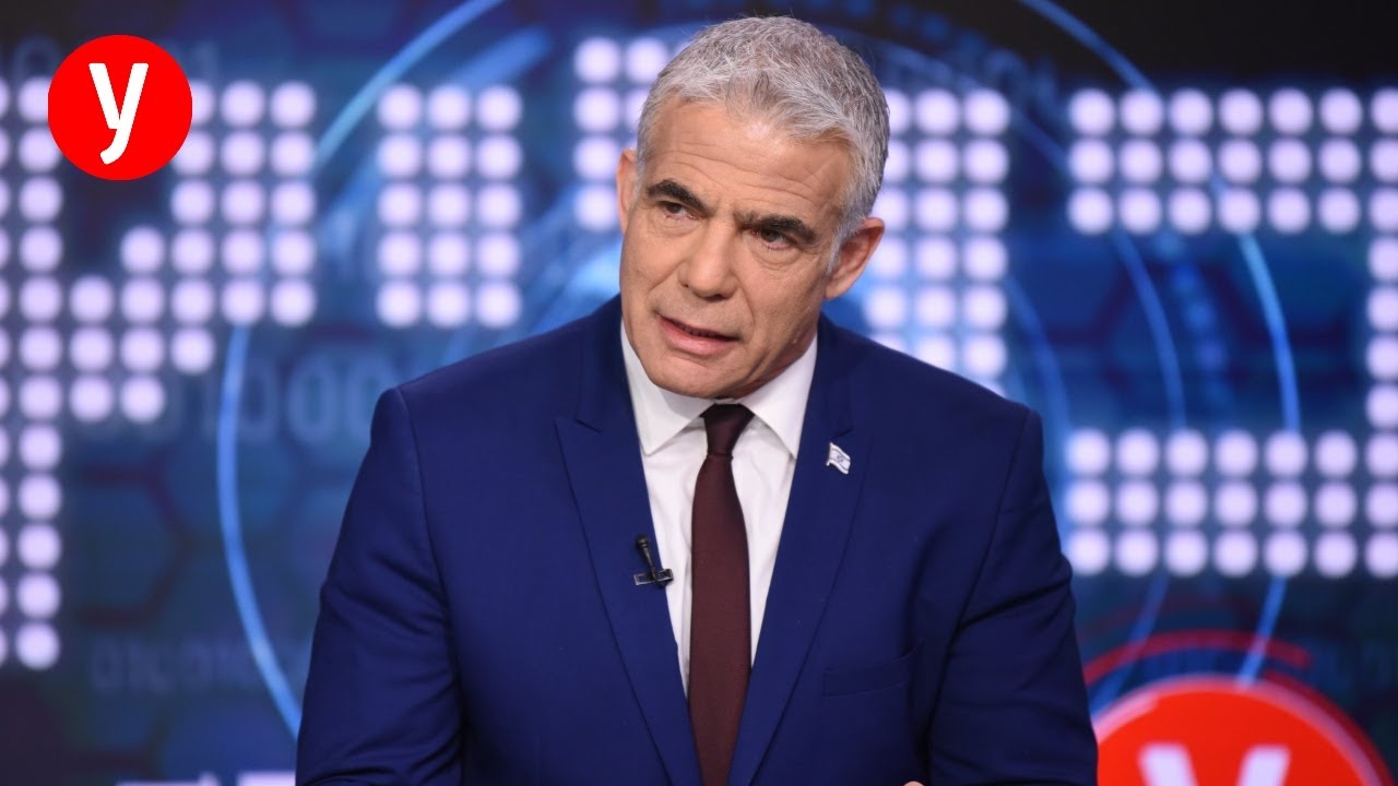 יאיר לפיד שובר שתיקה באולפן ynet