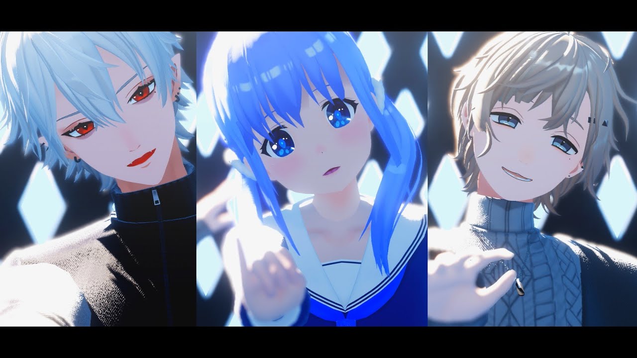 【かなちーくず】ポジティブ・パレード【にじさんじMMD】