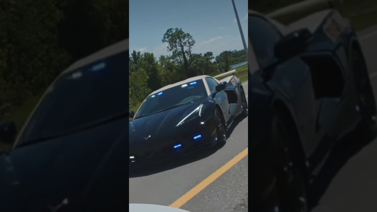 Florida Highway Patrol really did an intro for their C8 Corvette 
