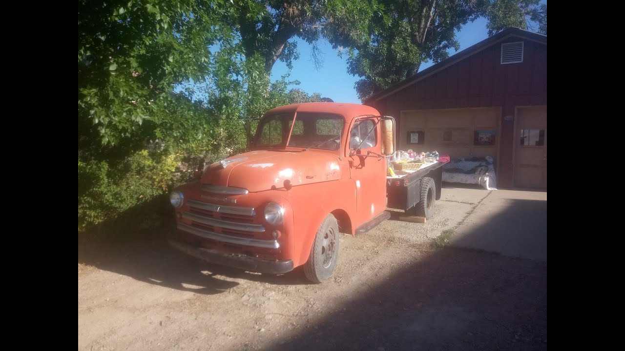 1949 Dodge B-1-D Flatbed Truck
