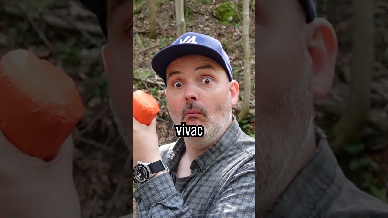 Nunca construyas un refugio 🛖 natural - lleva una bolsa BIVVY 