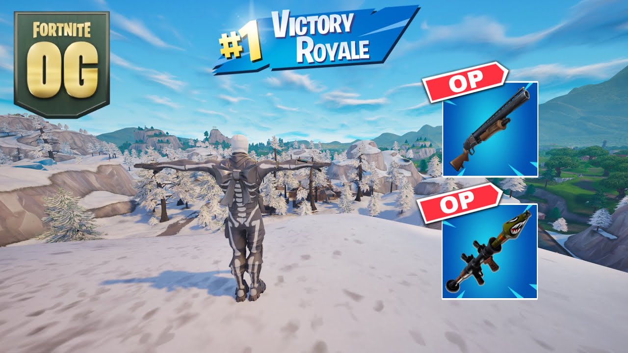 Fortnite High Kill Gameplay | OG Season 7 With OG Graphics 