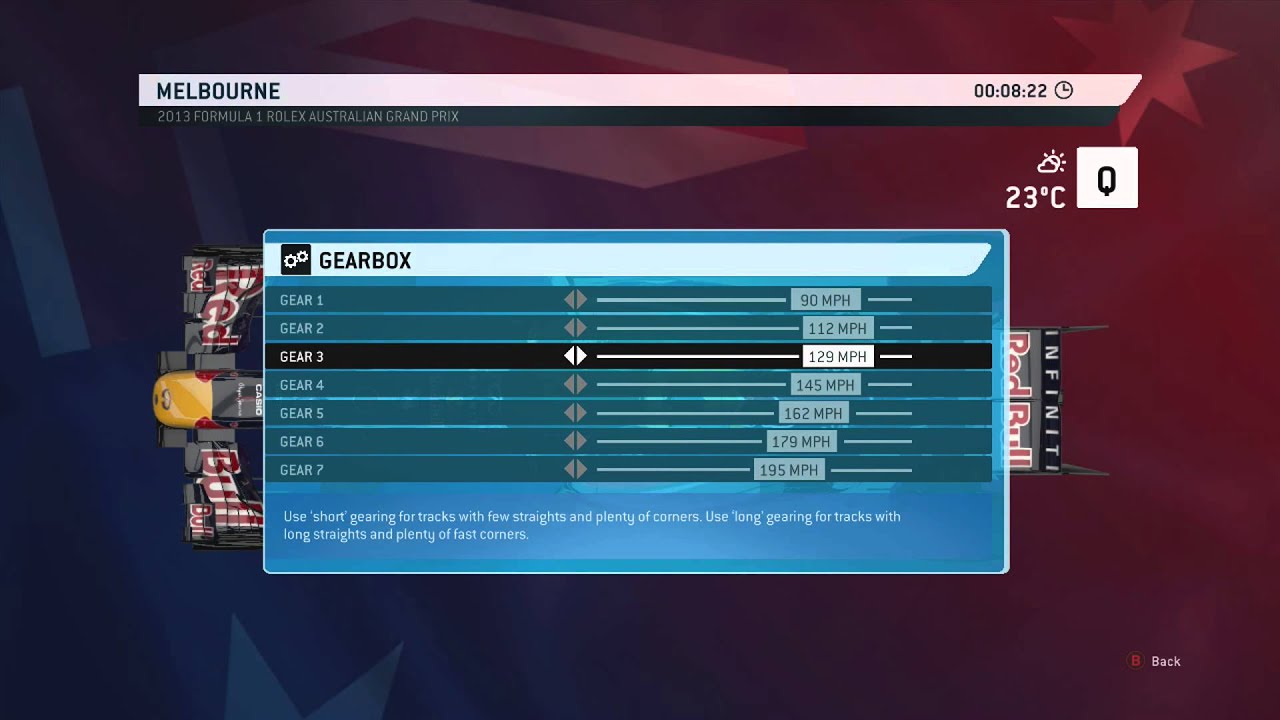 F1 2013 Car Setups Explained: Tutorial
