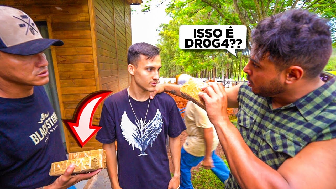 🚨POLICIA NA FAZENDA!! ENCONTRARAM TABLETES DE MACONH4 COM O DIGO!! *B.O*😱