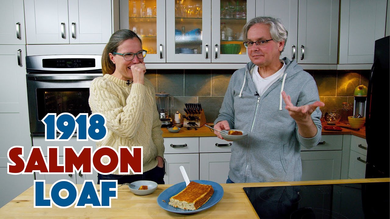 100-летний рецепт! Рецепт лососевого рулета 1918 года — Old Cookbook Show — Glen And Friends Cooking