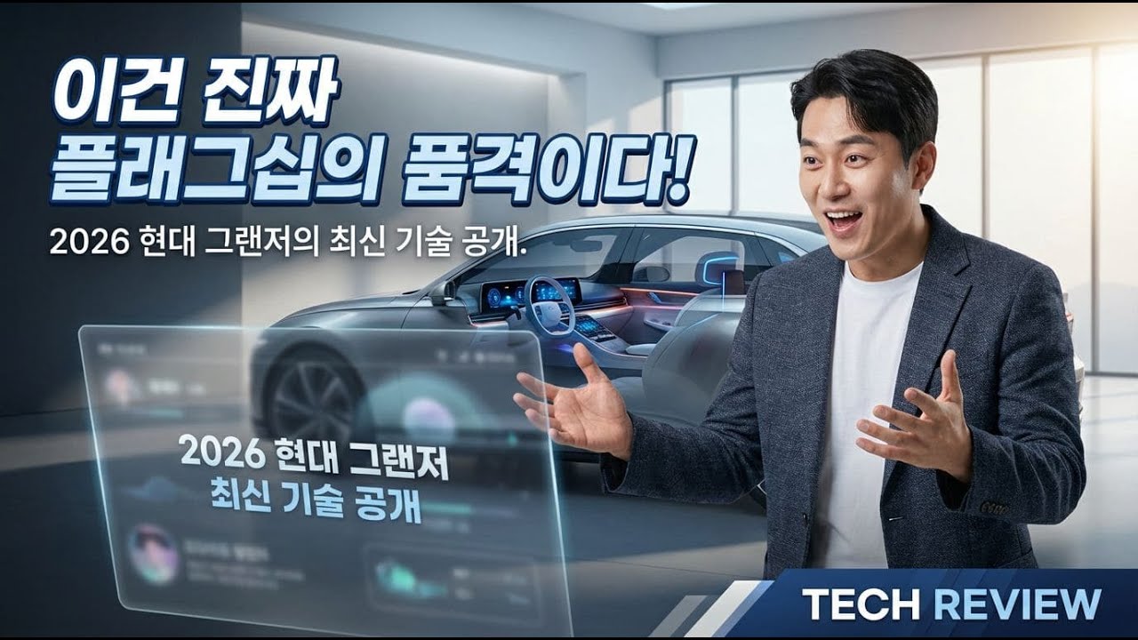 이건 진짜 플래그십의 품격이다! 2026 현대 그랜저의 최신 기술 공개