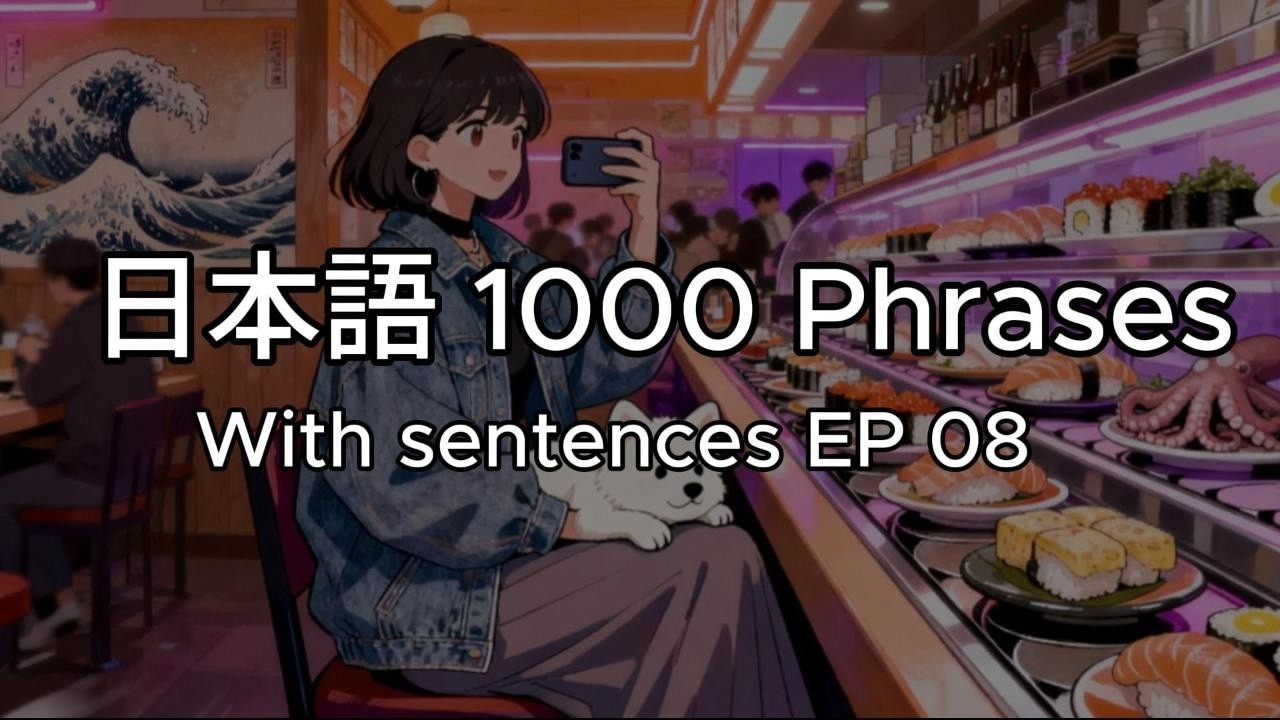 日本語N5 1000 Phrases EP08