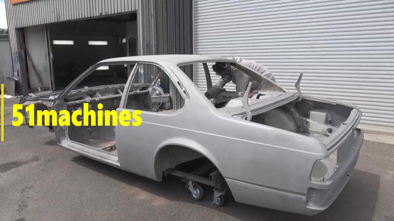 BMW635csi E24 Restore　初代６シリーズをレストア！やはりデカかった。