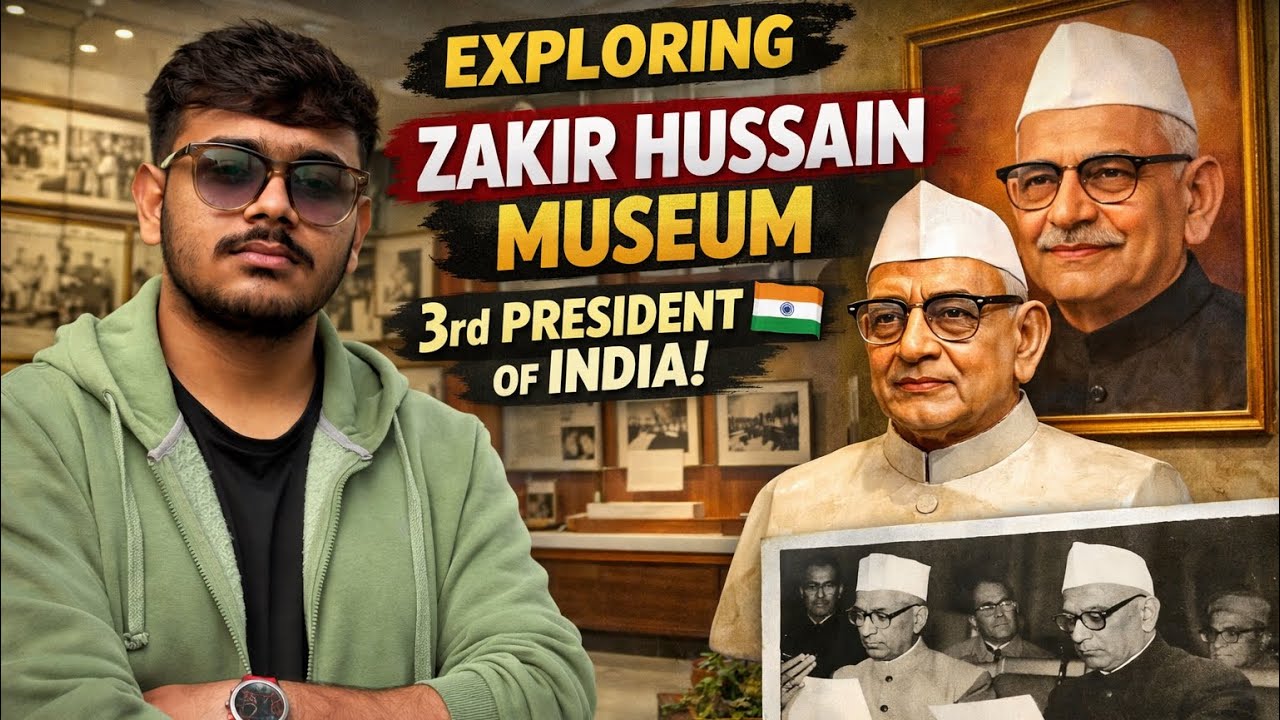 Z for Zakir Hussain Museum 🏛️ | A-to-Z Delhi Series | History, Culture & Hidden Stories