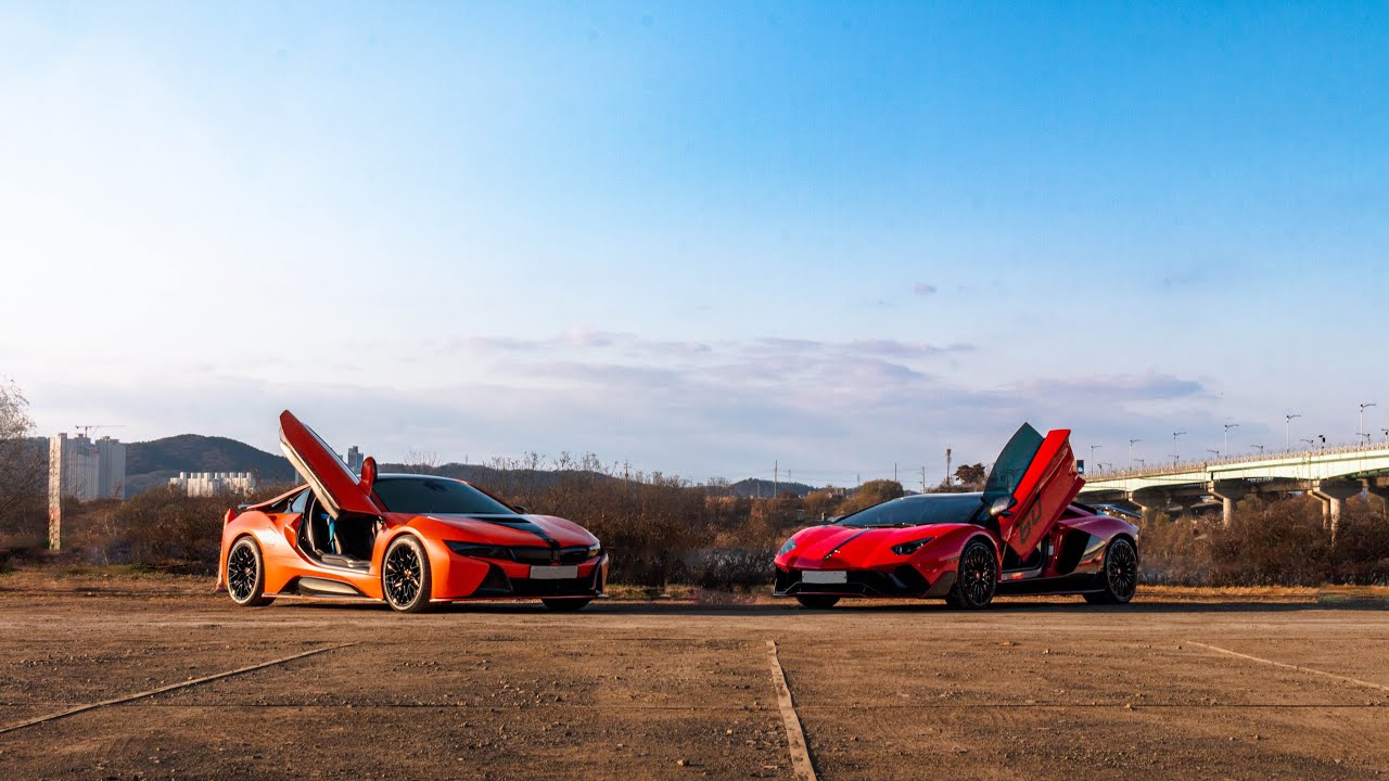 Two Legends. One Road. | BMW i8 ✕ Lamborghini