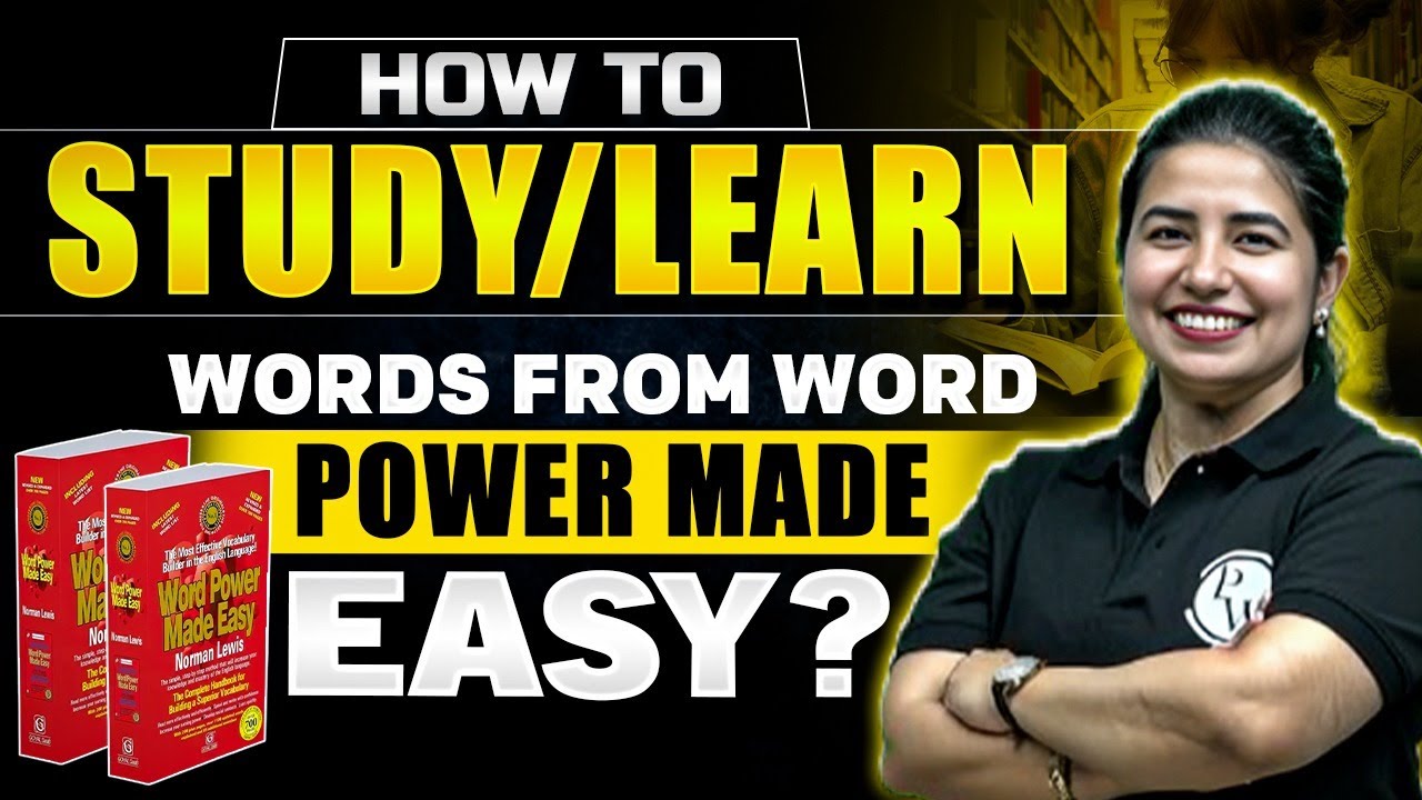 How to Study/Learn Words From Word Power Made Easy❓