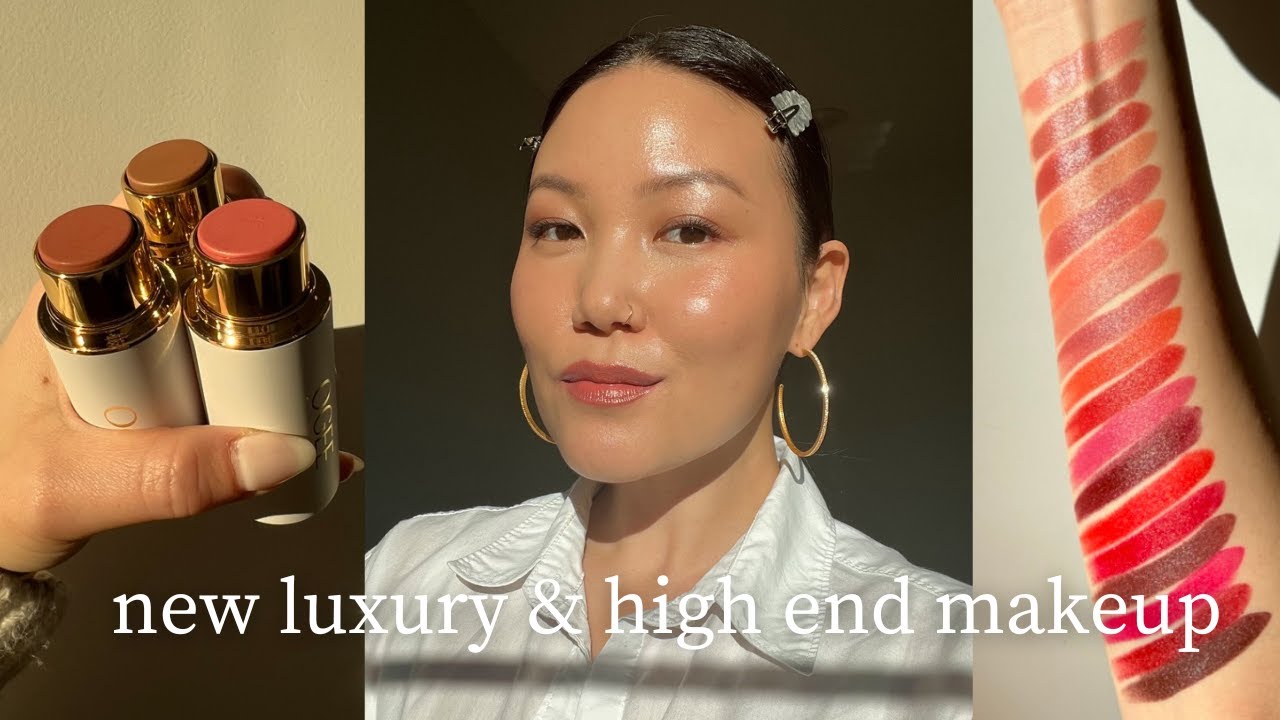 FULL FACE TRY-ON | Makeup by Mario SuperSatin Lipstick, Skin Tint Stick?, Ogee Beauty, Cream Makeup