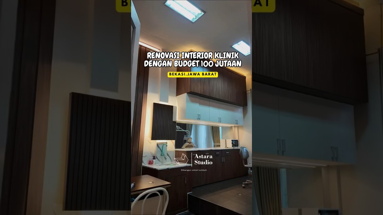Renovasi interior klinik dengan budget 100 jutaan