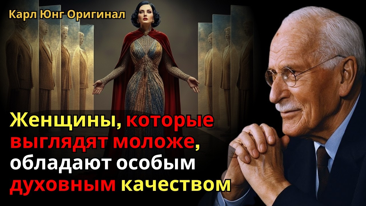 Женщины, которые выглядят моложе, обладают особым духовным качеством – Карл Юнг