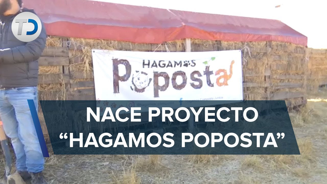 'Hagamos poposta': Iniciativa para convertir popó de animales y humanos en nutrientes para plantas