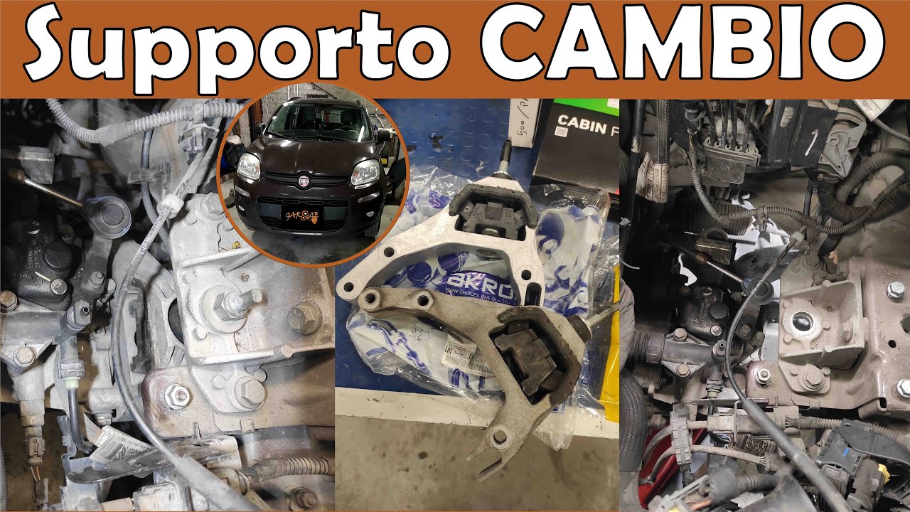 SUPPORTO MOTORE SINISTRO: Problema Rumore e Vibrazione RISOLTO? - SOSTITUZIONE su Panda 0.9 TwinAir