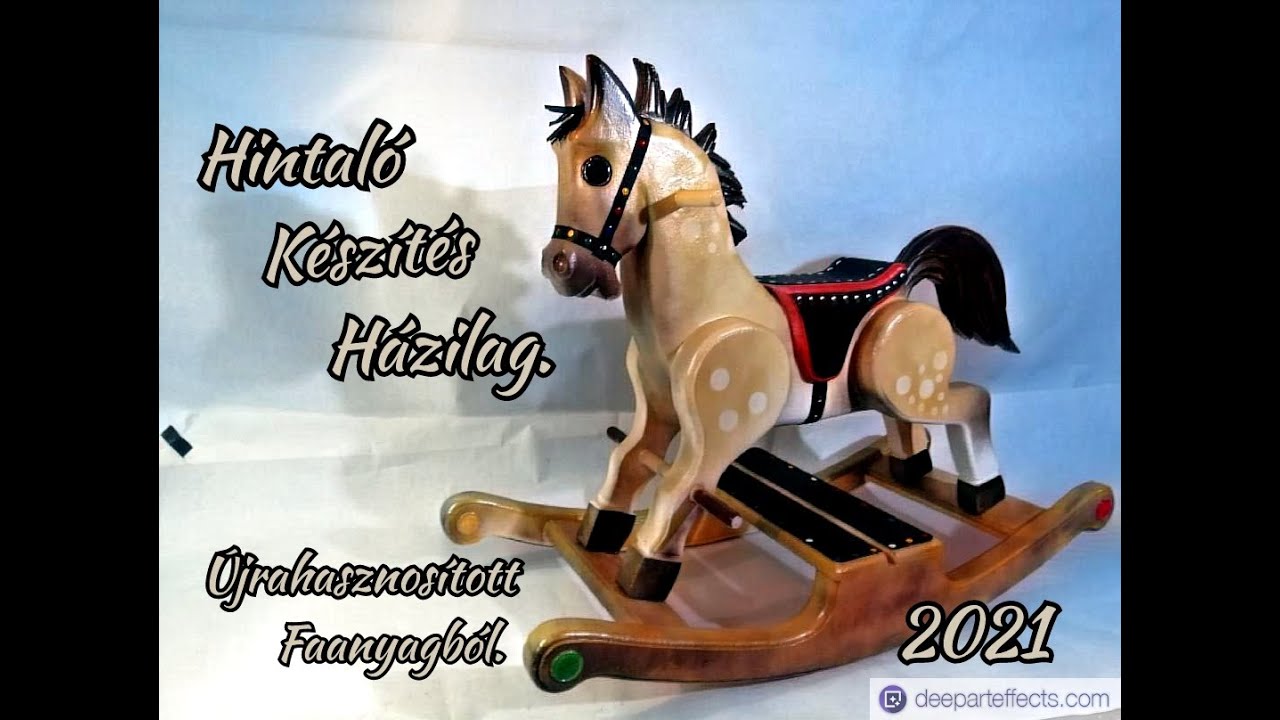 How to make a rocking horse  at home ! DIY for Christmas
