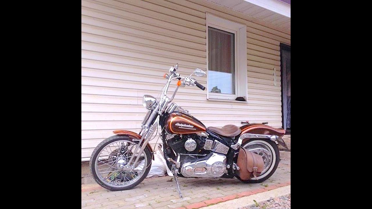 Любимый байк Алексеича - Harley-Davidson Softail FXSTS Спрингер.