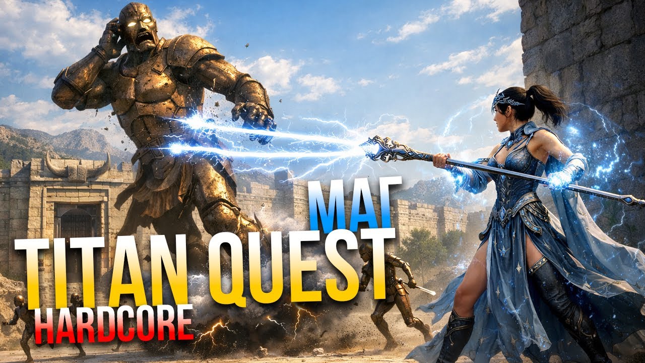 Titan Quest классический маг-посошник. Оракул Воздух и Дух, Эпос, Очень много СА, ТОП нагрудник! #10