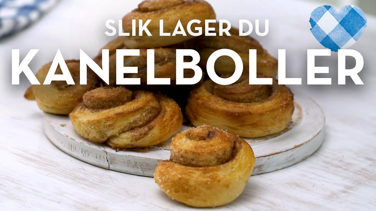 Klassiske kanelsnurrer