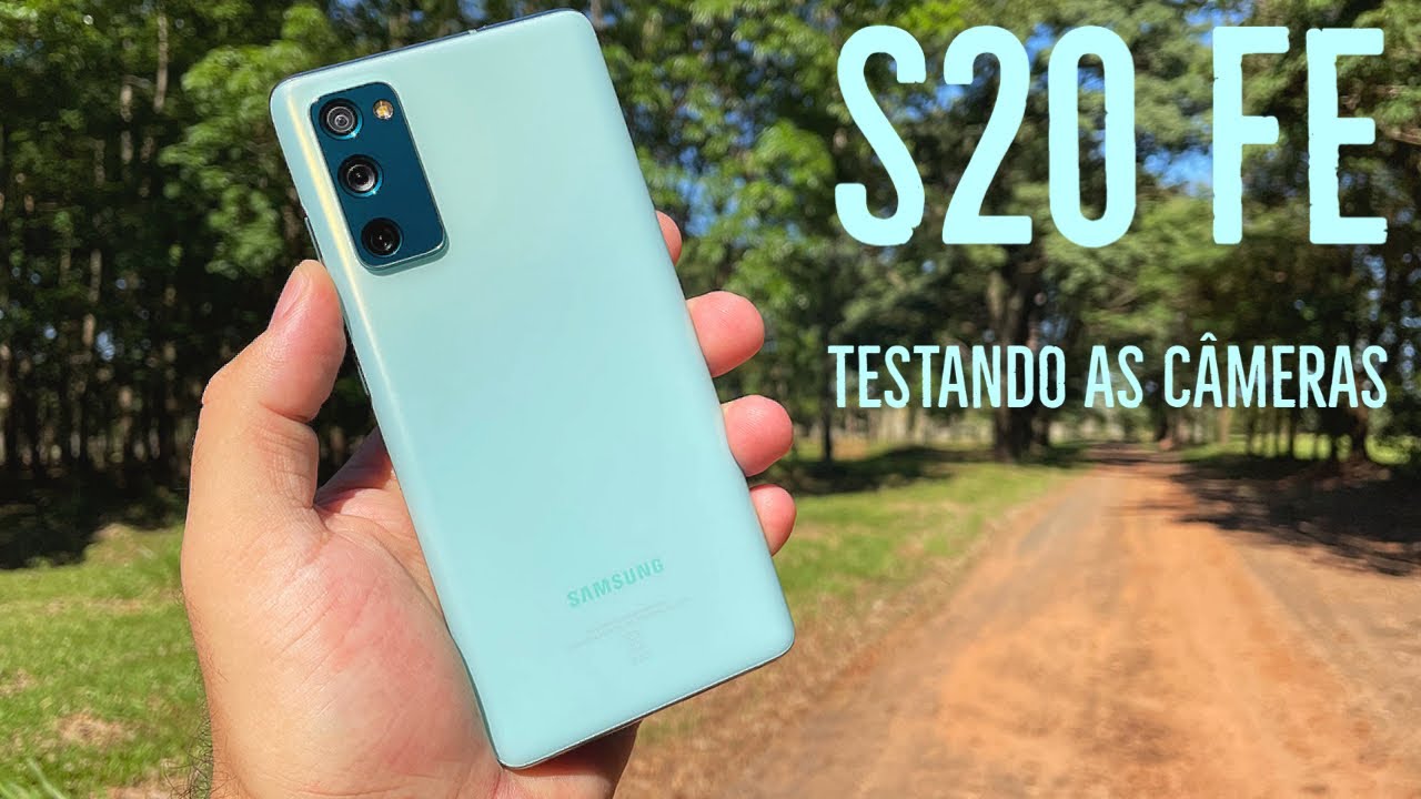 GALAXY S20 FE - TESTANDO AS CÂMERAS PELA PRIMEIRA VEZ